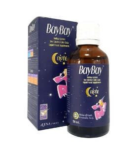 Baybay Night Melisa İçeren Bitkisel Damla 50 ml