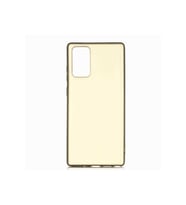Samsung Galaxy Note 20 Uyumlu Kılıf Zore Premier Silikon Kapak (Gold)