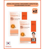 Dermal Sıkılaştırıcı, Nemlendirici, Yenileyici Q10 Kolajen Maske 23 Gr 2 Adet