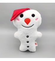 Yılbaşı Kardan Adam Peluş Yastık