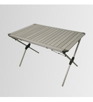 Nurgaz NG-AKMXXL Campout Portable Alüminyum Kamp Masası Büyük XXL (Tatlı Gri)
