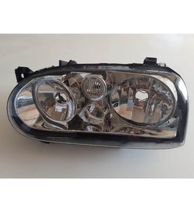 VOLKSWAGEN GOLF- 3- 92/98; FAR LAMBASI SOL MANUEL/ELEKTRİKLİ/SİSSİZ/ŞEFFAF CAM (H1/H1) (AYFAR) 1H694