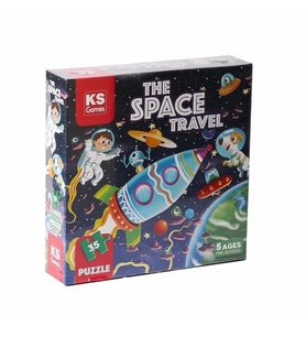 The Space Travel Pre-School Puzzle - Okul Öncesi Eğitici Yapboz