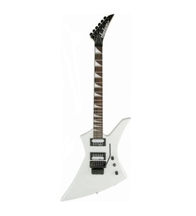 Jackson 2910134576 Js Series Kelly Js32 Elektro Gitar (snow White - Egzotik Klavye) Js Serisi Beyaz Keskin Hatlı Kelly Gövde Ve Floyd Rose Tremolo