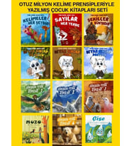 Otuz Milyon Kelime Prensibiyle Yazılmış 10 Kitap(Güvercin Posta ) + Çise ve Muzo Öykü Kitabı  HEDİYE