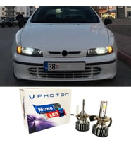 Fiat Marea Led Xenon Kısa Far Ampulü H1 Mono Yeni Seri Beyaz