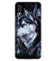Tecno Spark 8T Kılıf Silikon Desen Özel Seri Dog Eyes 1761