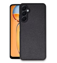 Newface Samsung Galaxy A05S Kılıf Aras Deri Kapak - Siyah