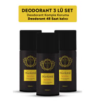 Erkek Deodorant Sprey 3 Adet Afrodizyak Içerikli Narkotik 150 Ml