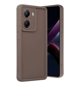 Xiaomi Poco X7 Pro Viera Silikon - Kahverengi