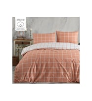 %100 Pamuklu Çift Kişilik Nevresim Takımı 200x220 4 Yastık Kılıflı Lastikli Çarşaflı 180x200+25