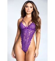 Fantezi Babydoll Mor - 3048.1364.
