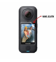 Insta360 X4 Air Aksiyon Kamera Uyumlu 2 Adet Şeffaf Ekran koruyucu Nano Jelatin