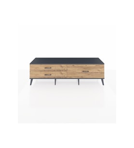 Hyperion TV Ünitesi 3 Çekmeceli  176x44x51 Aytaşı-Antrasit/Çam