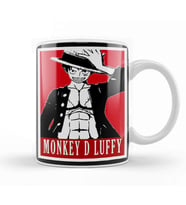 Luffy One Piece 05 Kupa Bardak Porselen