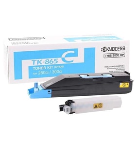 Tonersepeti Kyocera Mita TK-865 Mavi Orjinal Fotokopi Toner