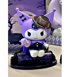 DUKKANDESIGN Sihirli Kovboy Şapkalı Kuromi Mini Figür