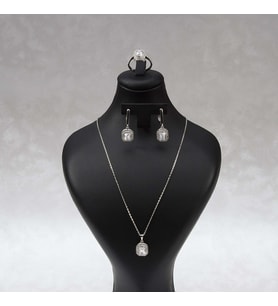 604 Zirkon Gümüş Set