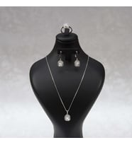 604 Zirkon Gümüş Set