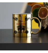 Uçak Mühendisi Gold Kupa Bardak