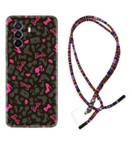Huawei Nova Y70 Y90 Nova 9 SE  Kılıf Boyun Asklı Rasta Silikon Barbie and Shoes 1413