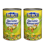 Burcu Garnitür Konservesi 4000 gr x 2 Adet