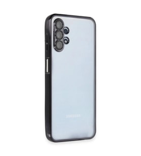 Galaxy A13 4g Kılıf  Lensli  - Siyah