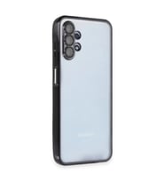 Galaxy A13 4g Kılıf  Lensli  - Siyah
