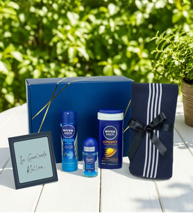 Peştemal Roll On Deodorant Saç & Vücut Şampuanı Erkeğe Hediye Seti