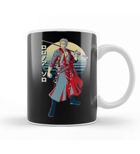 Zoro One Piece Zoro Roronoa 02 Kupa Bardak Porselen