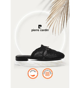 PİERRE CARDİN PC-53128 KADIN ÖRGÜLÜ TERLİK SİYAH
