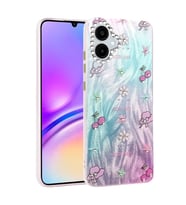 Newface Samsung Galaxy A06 Kılıf Blade Aynalı Desenli Kapak - Desen 4