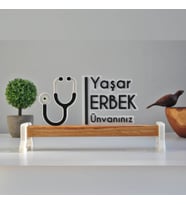ofis isimliği, Masa isimliği , İsimlik, Meslek isimliği (Model 8)