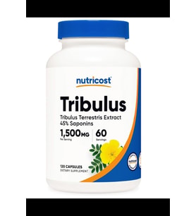 Nutricost Tribulus 1500mg  120 Capsules.Usa Menşei.3831 (Renksiz)