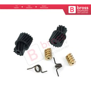 2 Set Mercedes W203 W211 CLK W209 A209 İçin Merkezi Kilit Tamir Dişli Yay Seti 2037200135.