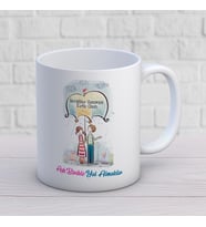 Kişiye Özel Sevgili Temalı Hediyelik Kupa Bardak 1 Adet (Beyaz)