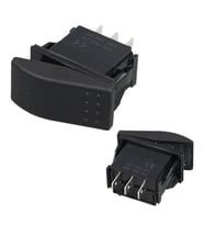 Ayt Boş Sembolsuz Araç On Off Aç Kapa Yaylı Anahtar Düğme Oto İçin 12-24 Volt Switch 3 Pinli