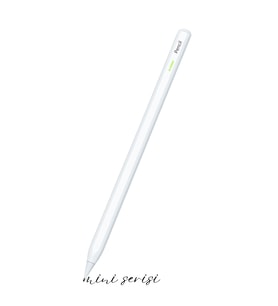 iPad Mini 2024 7. Nesil 8.3" Uyumlu Manyetik Şarj Olabilen Bluetooth Özellikli Stylus Tablet Kalemi