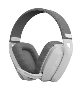 Rampage BLITZ Beyaz/Gri Wireless 2.4G+ Bluetooth Mikrofonlu Oyuncu Kulaklığı (Beyaz)