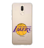Huawei Mate 10 Lite Uyumlu Kapak LA Lakers Tasarımlı Şeffaf Silikon Kılıf