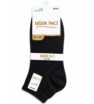 Uğur İnci Bambu Çorap Unisex Nefes Alabilen Terletmez Antibakteriyel Yumuşak Günlük Çorap 3 lü paket