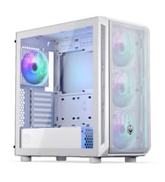 Endorfy Arx 700 White ARGB Mesh Temperli Cam USB 3.2 Gen 2 Mid Tower ATX Gaming Kasa (EY2A017)