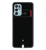 Oppo Reno 6 Kılıf Resimli Desenli Baskılı Silikon My Love 1402