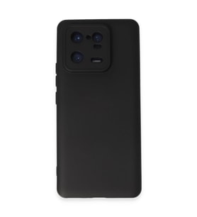 Xiaomi Mi 13 Pro Kılıf Nano İçi Kadife Silikon - Siyah