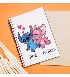 Stick Sevgili Tasarımlı Kişiye Özel Defter