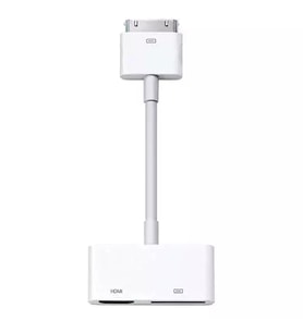 Apple 30-pin Digital AV Adapter A1422 MD098ZM KUTUSUZ Mağaza Teşhir
