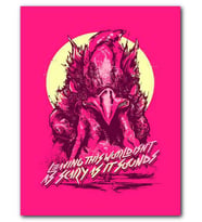 Cakatablo MDF (Ahşap) Tablo Hotline Miami Pebe Zemeni Görseli