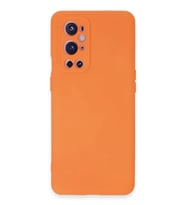 Durukar® One Plus 9 Pro Kılıf Nano içi Kadife Silikon - Turuncu