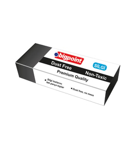 Bigpoint Dust-Free Silgi Siyah - Orta Boy x 30 Adet