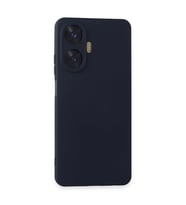 Realme C55 Kılıf Nano İçi Kadife Silikon - Lacivert